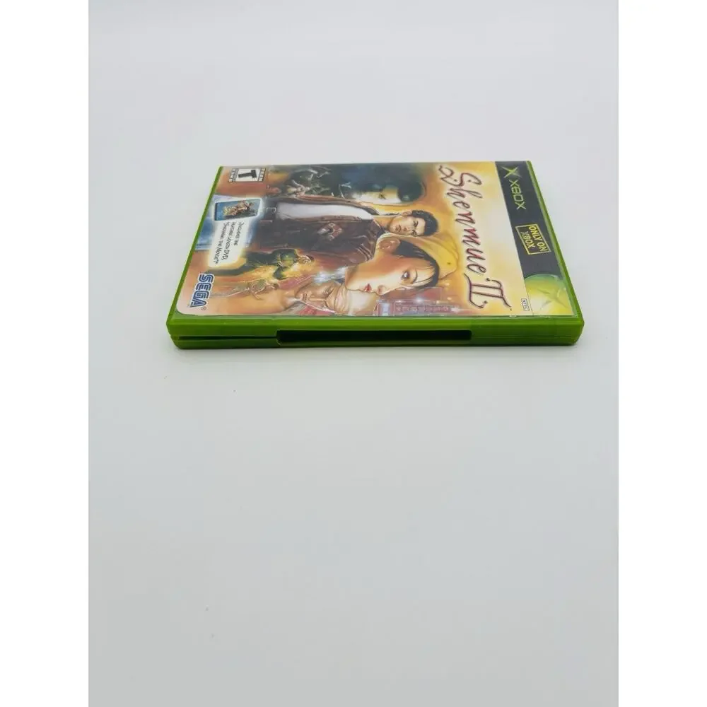 Shenmue II 2 Original XBOX Shenmue DVD Movie And Game Tested Works VG Condition